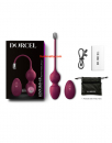 Dorcel - Love Balls - Vibrating Kegel Balls with Remote Control,plum (purple)